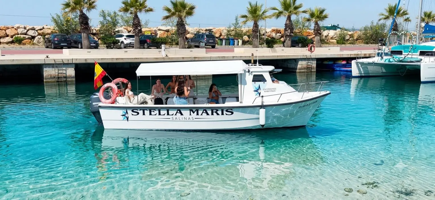 Guided Tourist Boat Tour through Torrevieja Port