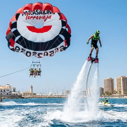 Flyboard and Parasailing Pack