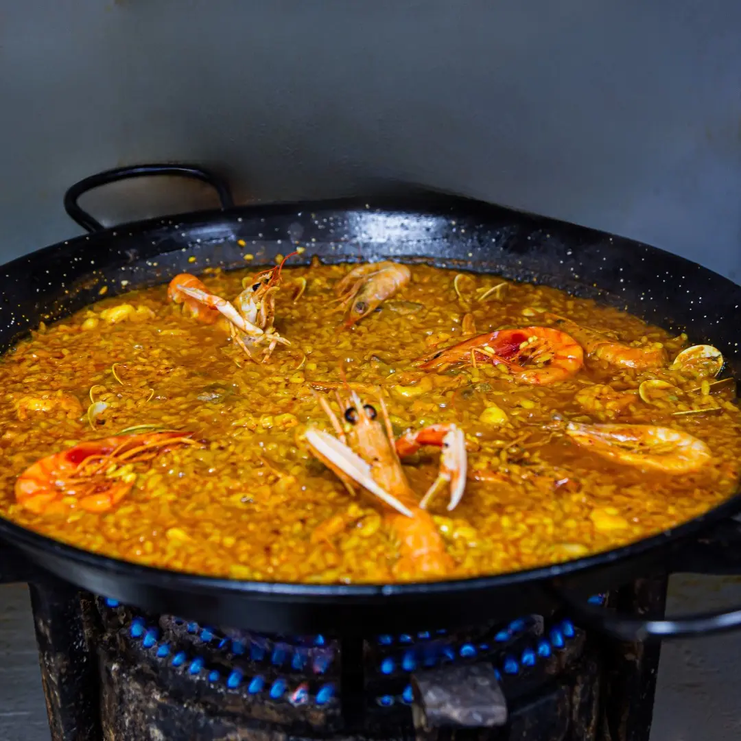 Paella de marisco