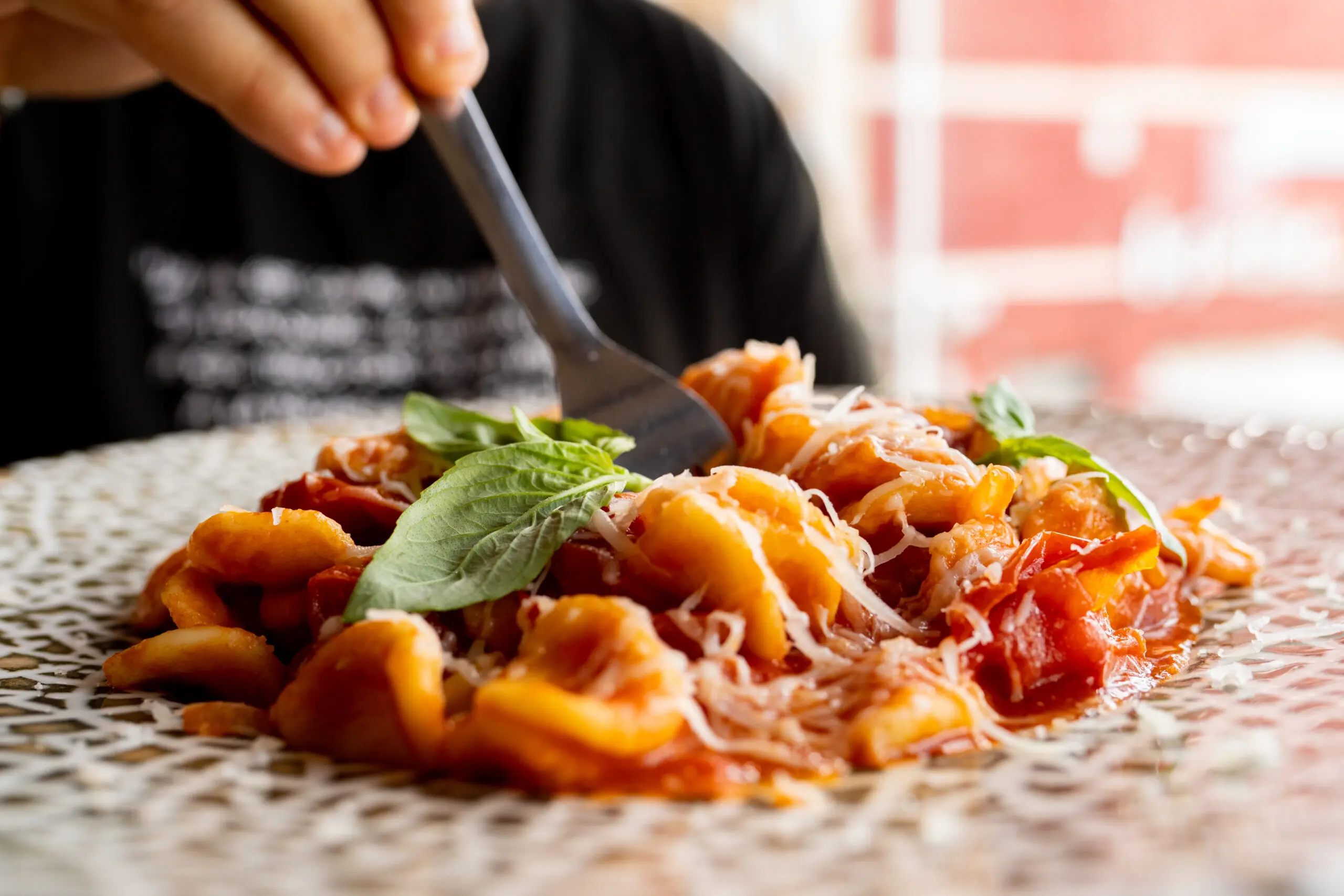 Tagliatelle Pomodoro e Roquefort