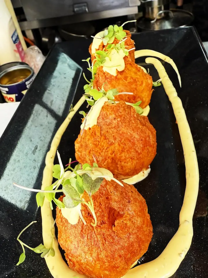 Buñuelos de bacalao