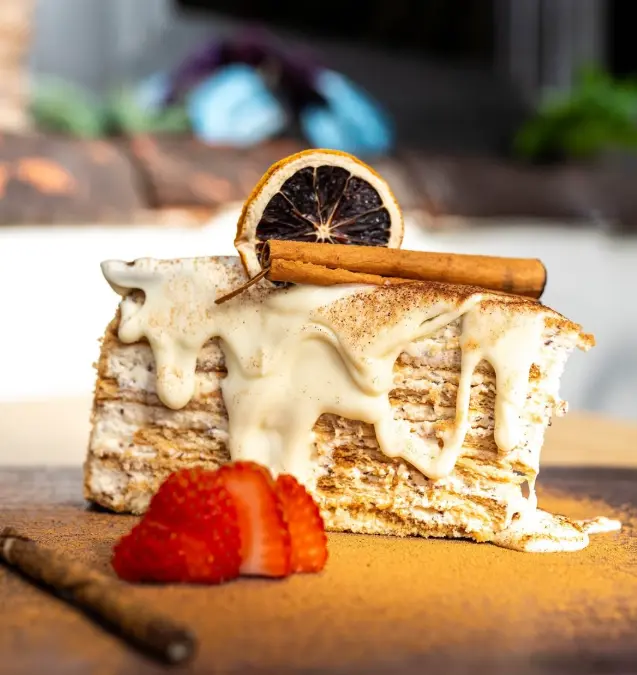 White Chocolate Cookie Cake