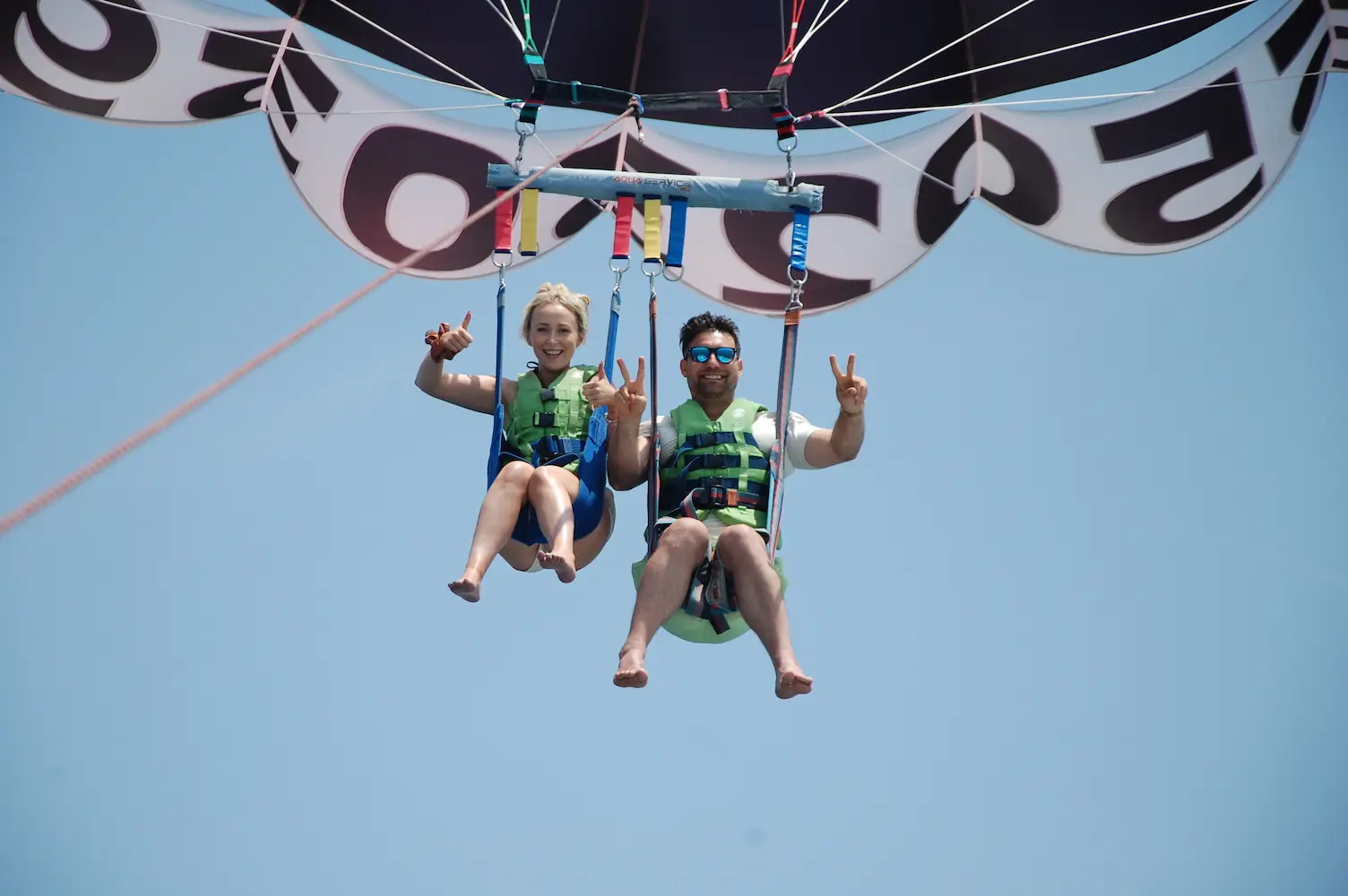 Vol en parachute ascensionnel