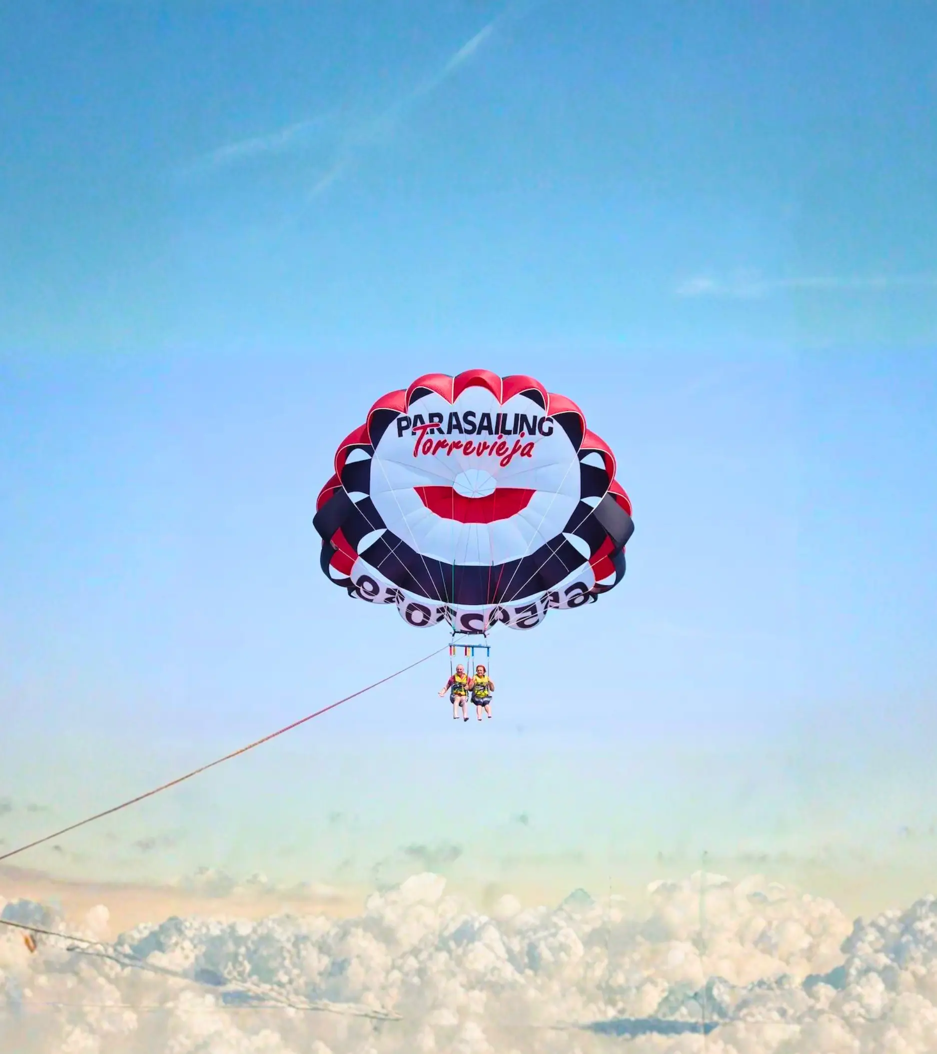 Parachute ascensionnel à Torrevieja